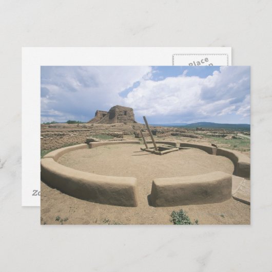 アメリカ、ニューメキシコ、ペコス国立歴史公園 ポストカード (正面/裏面)