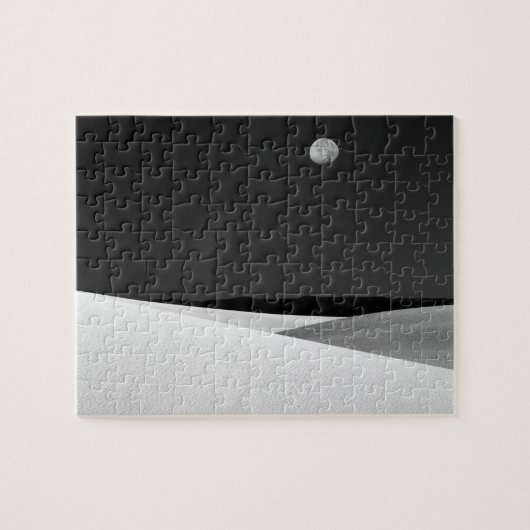 アメリカ、ニューメキシコ、ホワイトサンズ国立記念物。 ジグソーパズル (横)