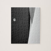 アメリカ、ニューメキシコ、ホワイトサンズ国立記念物。 ジグソーパズル (縦)