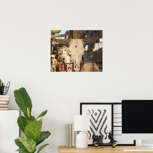 アメリカ、ニューメキシコ、メシラ:歴史的なメシラプラザ ポスター (ホームオフィス)