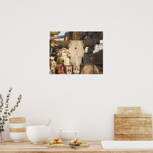 アメリカ、ニューメキシコ、メシラ:歴史的なメシラプラザ ポスター (キッチン)