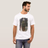アメリカ、ニューヨーク市、ミッドタウンの景色 Tシャツ (正面フル)