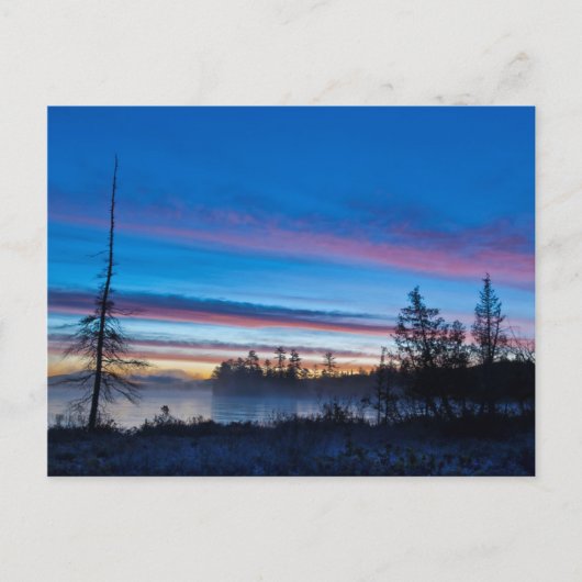 アメリカ、ニューヨーク、アディロンドラック山脈 ポストカード (正面)