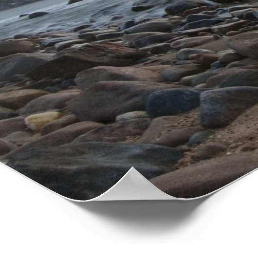 アメリカ、ニューヨーク、イーストハンプトン。モントーク点 ポスター (角)