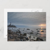 アメリカ、ニューヨーク、イーストハンプトン。モントーク点 ポストカード (正面/裏面)