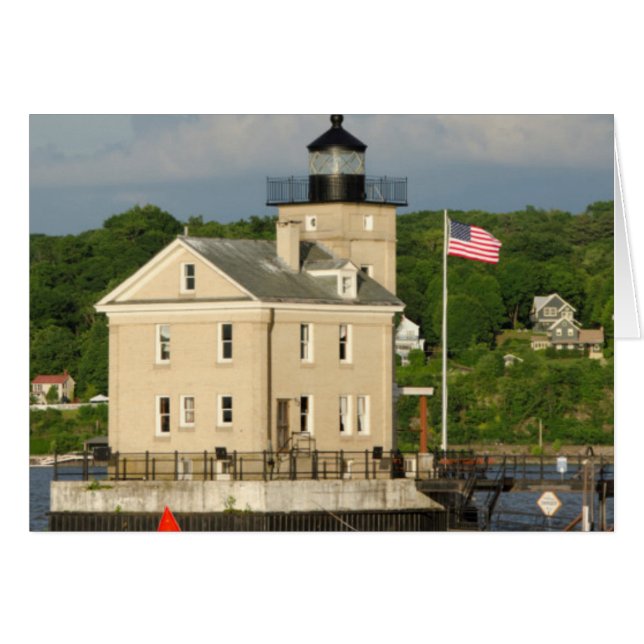 アメリカ、ニューヨーク、キングストン、ハドソン川。ロンドウト (正面横)