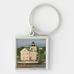 アメリカ、ニューヨーク、キングストン、ハドソン川。ロンドウト キーホルダー
