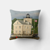 アメリカ、ニューヨーク、キングストン、ハドソン川。ロンドウト クッション (裏面)