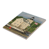 アメリカ、ニューヨーク、キングストン、ハドソン川。ロンドウト タイル (側面)