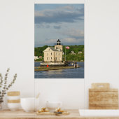 アメリカ、ニューヨーク、キングストン、ハドソン川。ロンドー ポスター (キッチン)