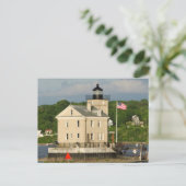 アメリカ、ニューヨーク、キングストン、ハドソン川。ロンドー ポストカード (スタンド正面)