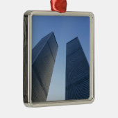 アメリカ、ニューヨーク。ツインタワーで見る メタルオーナメント (右)