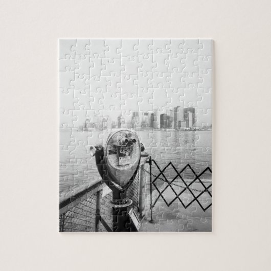 アメリカ、ニューヨーク:ニューヨーク市景観ビューアー ジグソーパズル (縦)