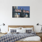 アメリカ，ニューヨーク，ニューヨーク，クイーンズ：ロング キャンバスプリント (インサイチュ (寝室))