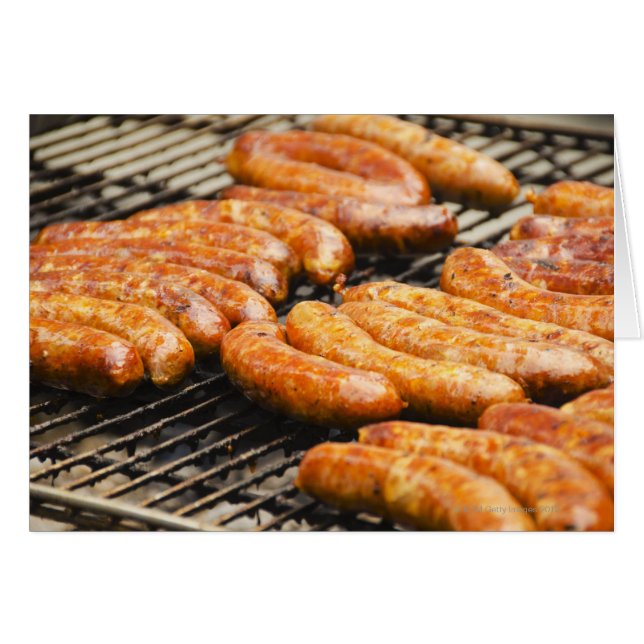 アメリカ、ニューヨーク、ニューヨーク、ソーセージ (正面横)