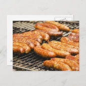 アメリカ、ニューヨーク、ニューヨーク、ソーセージ ポストカード (正面/裏面)