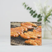 アメリカ、ニューヨーク、ニューヨーク、ソーセージ ポストカード (スタンド正面)