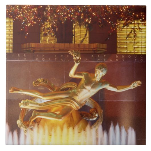 アメリカ、ニューヨーク、ニューヨーク、像 タイル (正面)