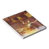 アメリカ、ニューヨーク、ニューヨーク、像 ノートパッド (アングル)