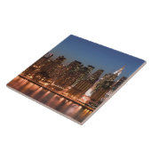 アメリカ、ニューヨーク、マンハッタン:航空 タイル (側面)