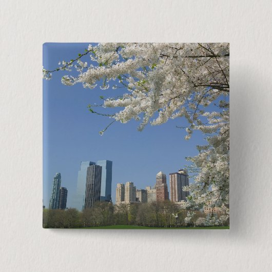 アメリカ、ニューヨーク、マンハッタン:4 缶バッジ (正面)