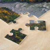 アメリカ、ニューヨーク、レッチワース州パーク。川と ジグソーパズル (側面)