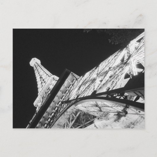 アメリカ、ネバダ、ラスベガス：エッフェルタワー/パリ ポストカード (正面)