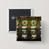 アメリカ、ネバダ、ラスベガス。マッカラ国際的ン 缶バッジ (正面&裏面)