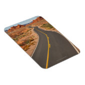 アメリカ、ネバダ、火の谷、砂漠道路 マグネット (右側)