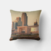 アメリカ、ネブラスカ、オマハ、スカイライン クッション (裏面)