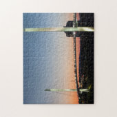 アメリカ、ネブラスカ、オマハ、ボブ・ケリー歩行者 ジグソーパズル (縦)