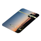 アメリカ、ネブラスカ、オマハ、ボブ・ケリー歩行者 マグネット (左側)