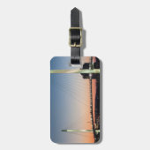 アメリカ、ネブラスカ、オマハ、ボブ·ケリー歩行者 ラゲッジタグ (正面縦)