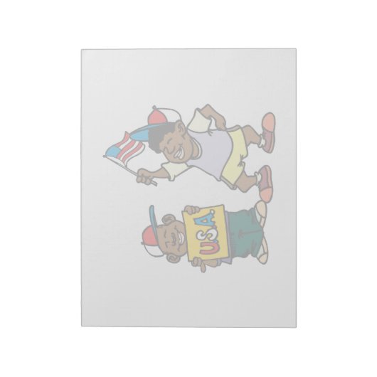 アメリカ。 ノートパッド (回転)