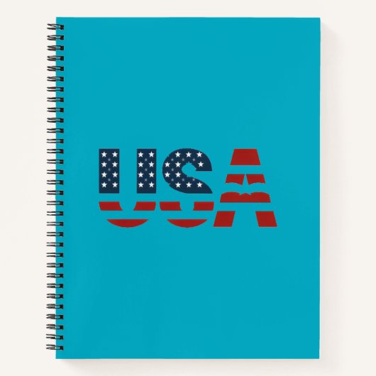 アメリカ。 ノートブック (正面)