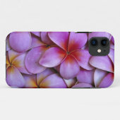 アメリカ ハワイ州 マウイ島。ピンクのプルメリアの花 Case-Mate iPhoneケース (裏面(横))