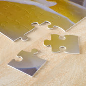 アメリカ，ハワイ，オアフ，プルメリアの花開花1 ジグソーパズル (側面)