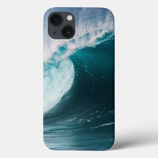 アメリカ、ハワイ、オアフ、ラージウェーブ Case-Mate iPhoneケース (裏面)