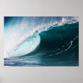 アメリカ,ハワイ,オアフ,大波 ポスター (正面)