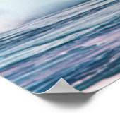 アメリカ，ハワイ，オアフ，大波 ポスター (角)