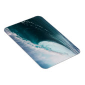 アメリカ，ハワイ，オアフ，大波 マグネット (右側)