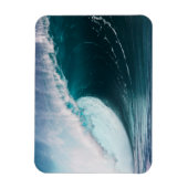 アメリカ，ハワイ，オアフ，大波 マグネット (縦)