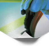 アメリカ、ハワイ。オウム フォトプリント            (角)