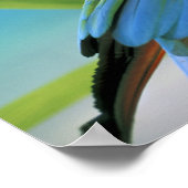 アメリカ、ハワイ。オウム ポスター (角)