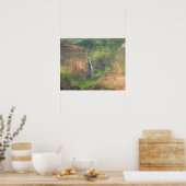 アメリカ、ハワイ、カウアイ、ワイメア、ワイメアキャニオン ポスター (キッチン)