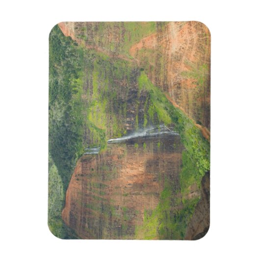 アメリカ、ハワイ、カウアイ、ワイメア、ワイメアキャニオン マグネット (縦)