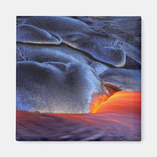 アメリカ、ハワイ、ビッグアイランド、キラウエア、火山NP、 マグネット (正面)