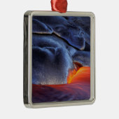 アメリカ、ハワイ、ビッグアイランド、キラウエア、火山NP メタルオーナメント (右)