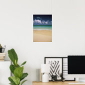 アメリカ、ハワイ。ビーチ場 ポスター (ホームオフィス)