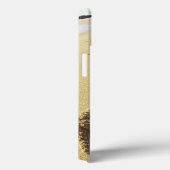 アメリカ、ハワイ、マウイ島、マケナビーチ、足跡と Case-Mate iPhoneケース (裏面 / 右)